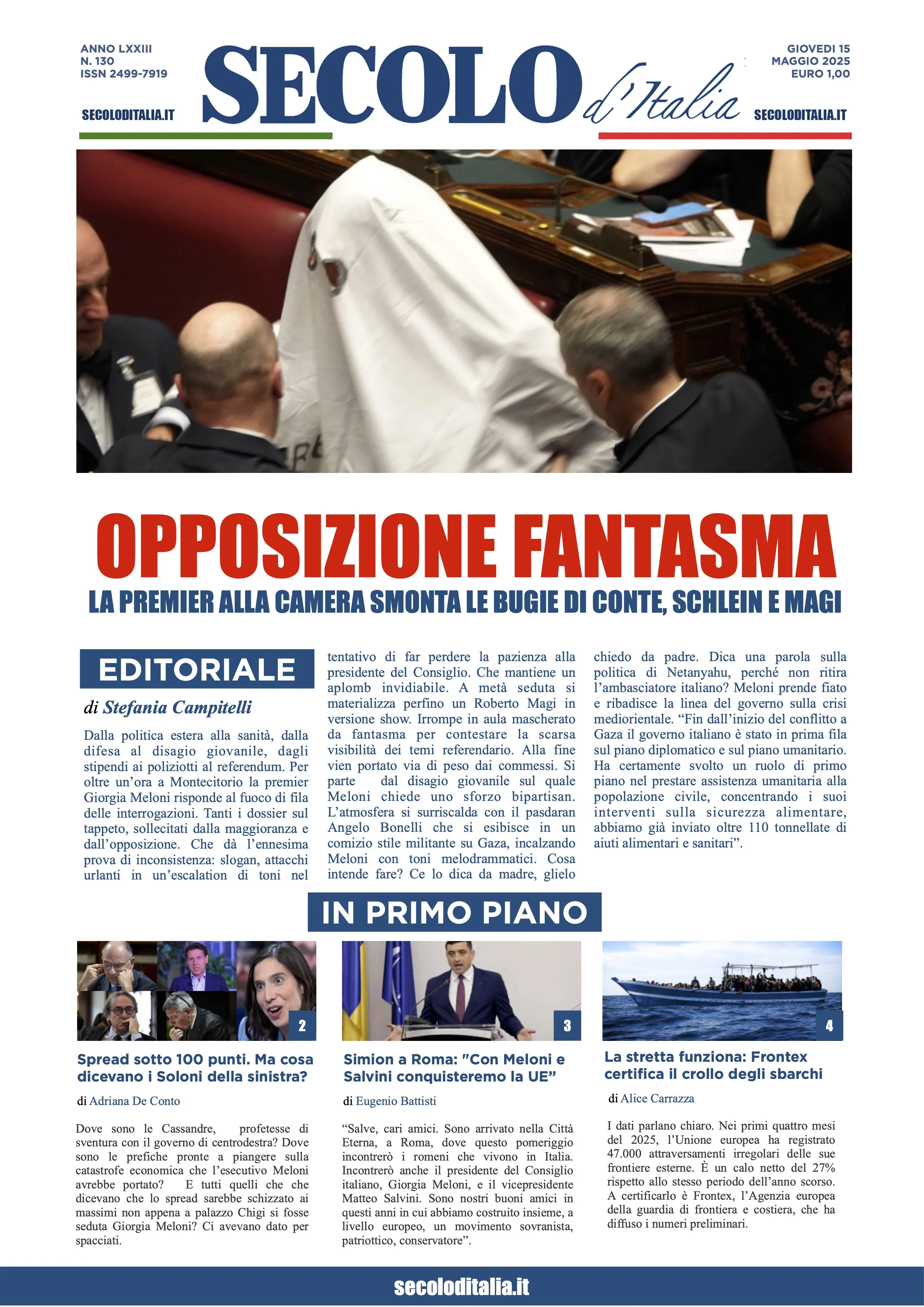Prima-pagina-secolo-italia-oggi-edizione-di-oggi-15-05-2025