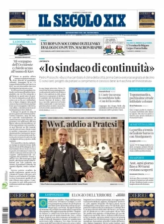 Prima-pagina-secolo-xix-editoriale-oggi-edizione-di-oggi-02-03-2025