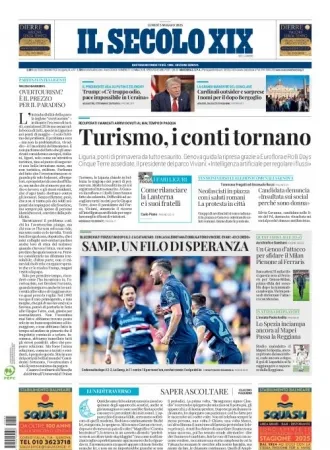 Prima-pagina-secolo-xix-editoriale-oggi-edizione-di-oggi-05-05-2025