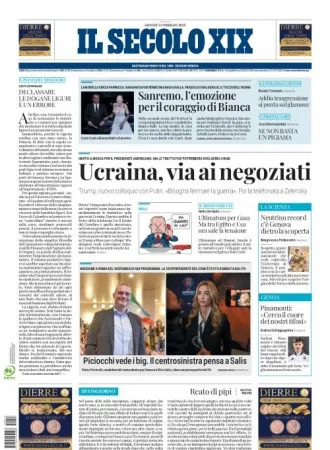 Prima-pagina-secolo-xix-editoriale-oggi-edizione-di-oggi-13-02-2025