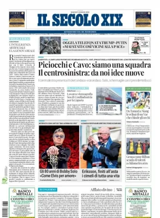 Prima-pagina-secolo-xix-editoriale-oggi-edizione-di-oggi-18-03-2025