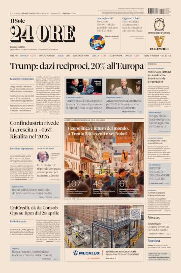 Prima-pagina-sole-24-ore-edizione-del-03-04-2025