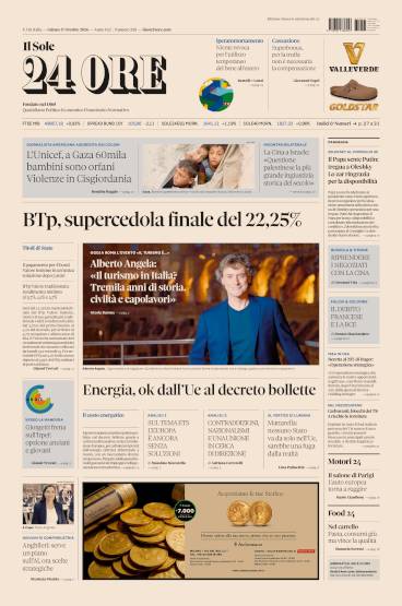Prima-pagina-sole-24-ore-edizione-del-17-10-2026