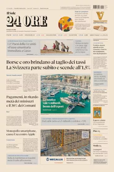 Prima-pagina-sole-24-ore-edizione-del-22-03-2024