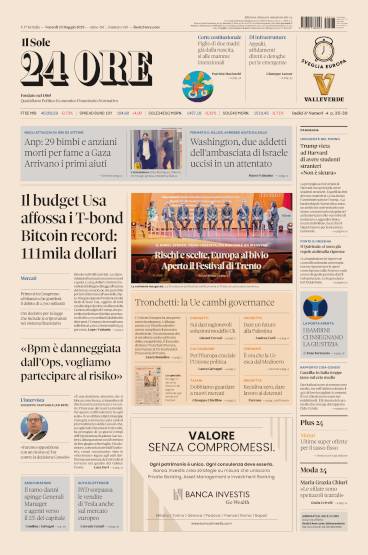 Prima-pagina-sole-24-ore-edizione-del-23-05-2025