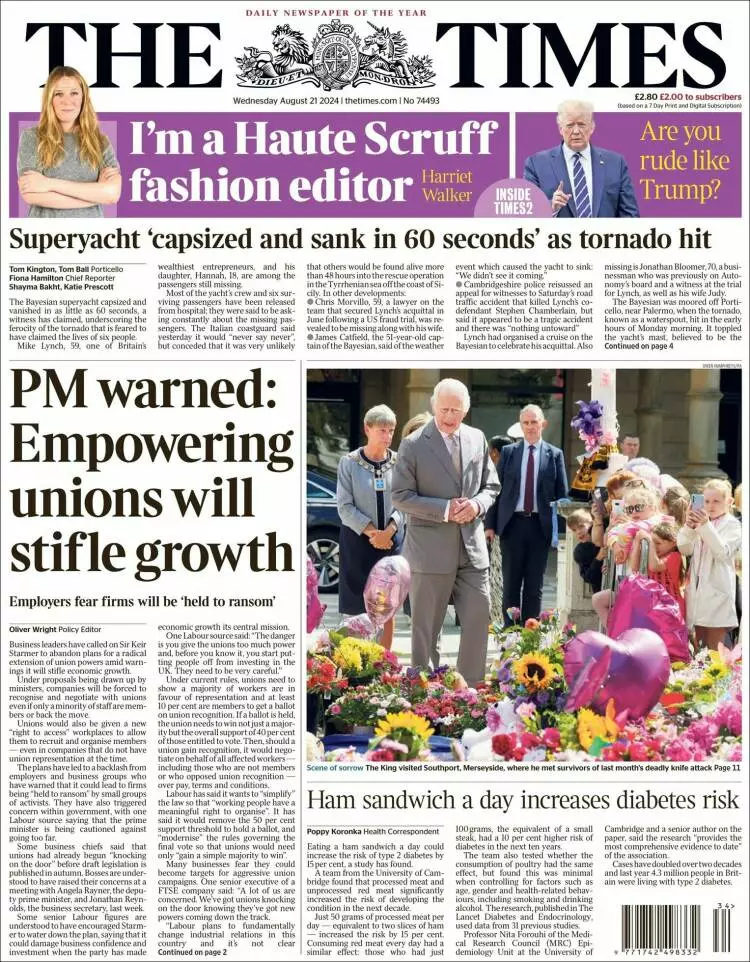Prima-pagina-the-times-edizione-di-oggi-2024-08-21