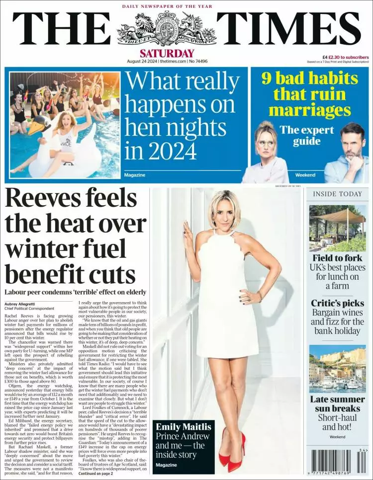 Prima-pagina-the-times-edizione-di-oggi-2024-08-24