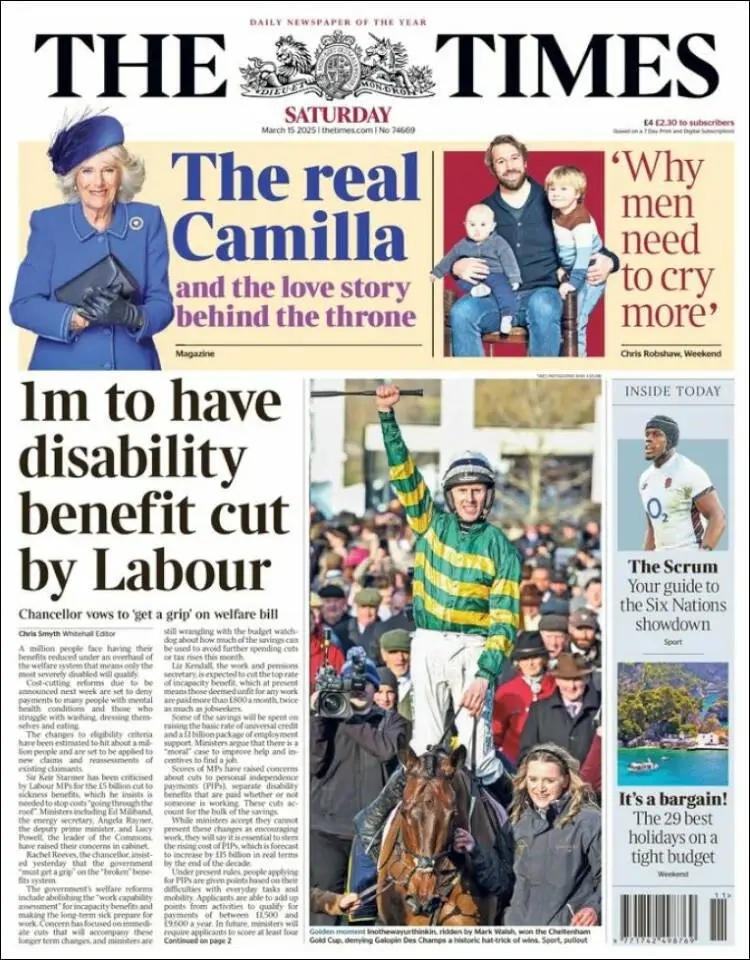 Prima-pagina-the-times-edizione-di-oggi-2025-03-15