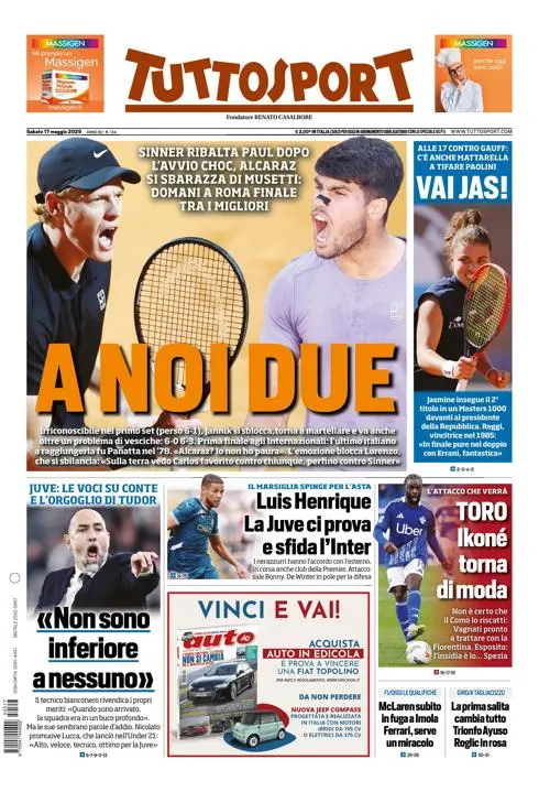 Prima-pagina-tutto-sport-edizione-di-oggi-17-05-2025