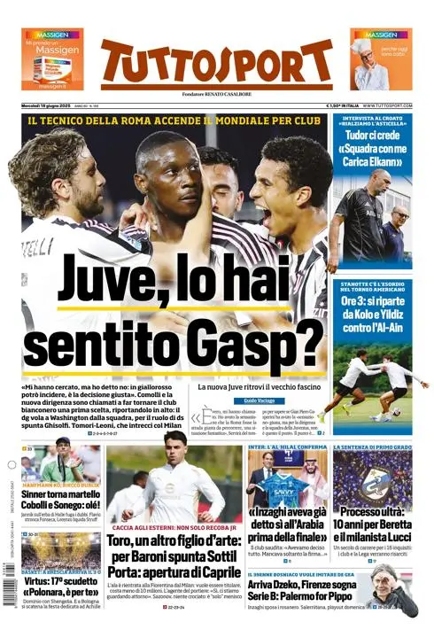 Prima-pagina-tutto-sport-edizione-di-oggi-18-06-2025