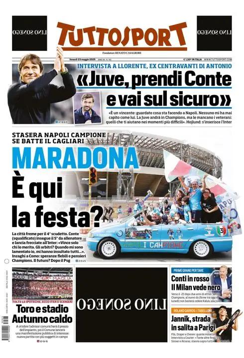 Prima-pagina-tutto-sport-edizione-di-oggi-23-05-2025