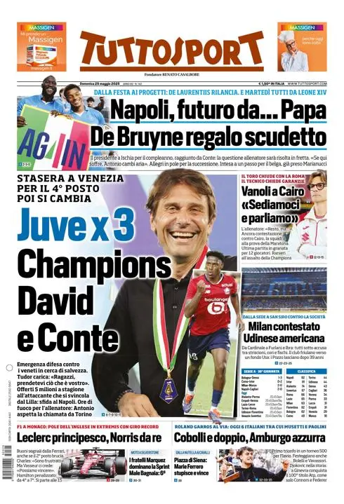 Prima-pagina-tutto-sport-edizione-di-oggi-25-05-2025