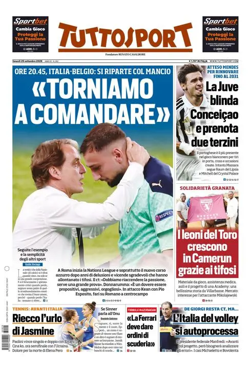 Prima-pagina-tutto-sport-edizione-di-oggi-25-09-2026