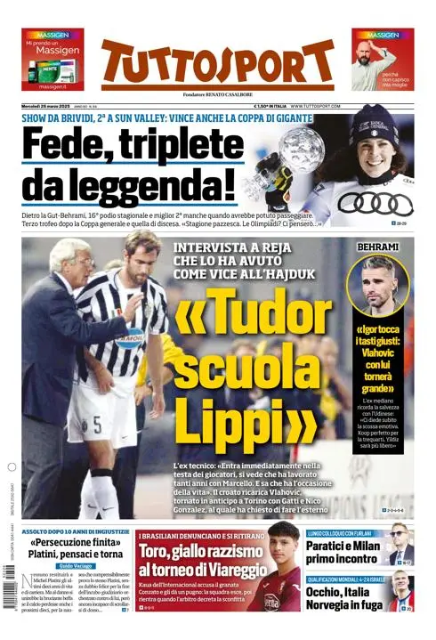 Prima-pagina-tutto-sport-edizione-di-oggi-26-03-2025