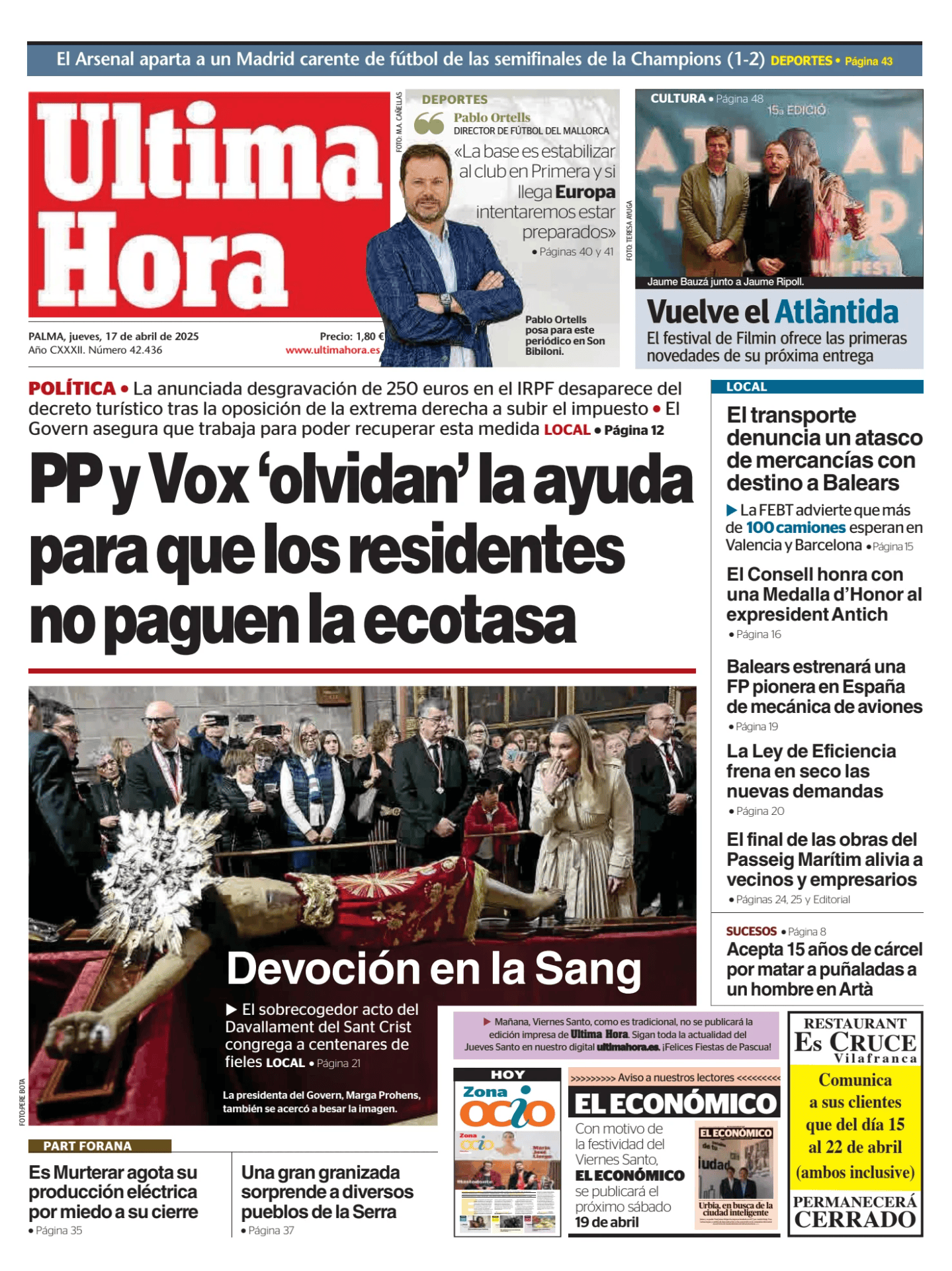 Prima-pagina-ultima-hora-oggi-edizione-di-oggi-20250417