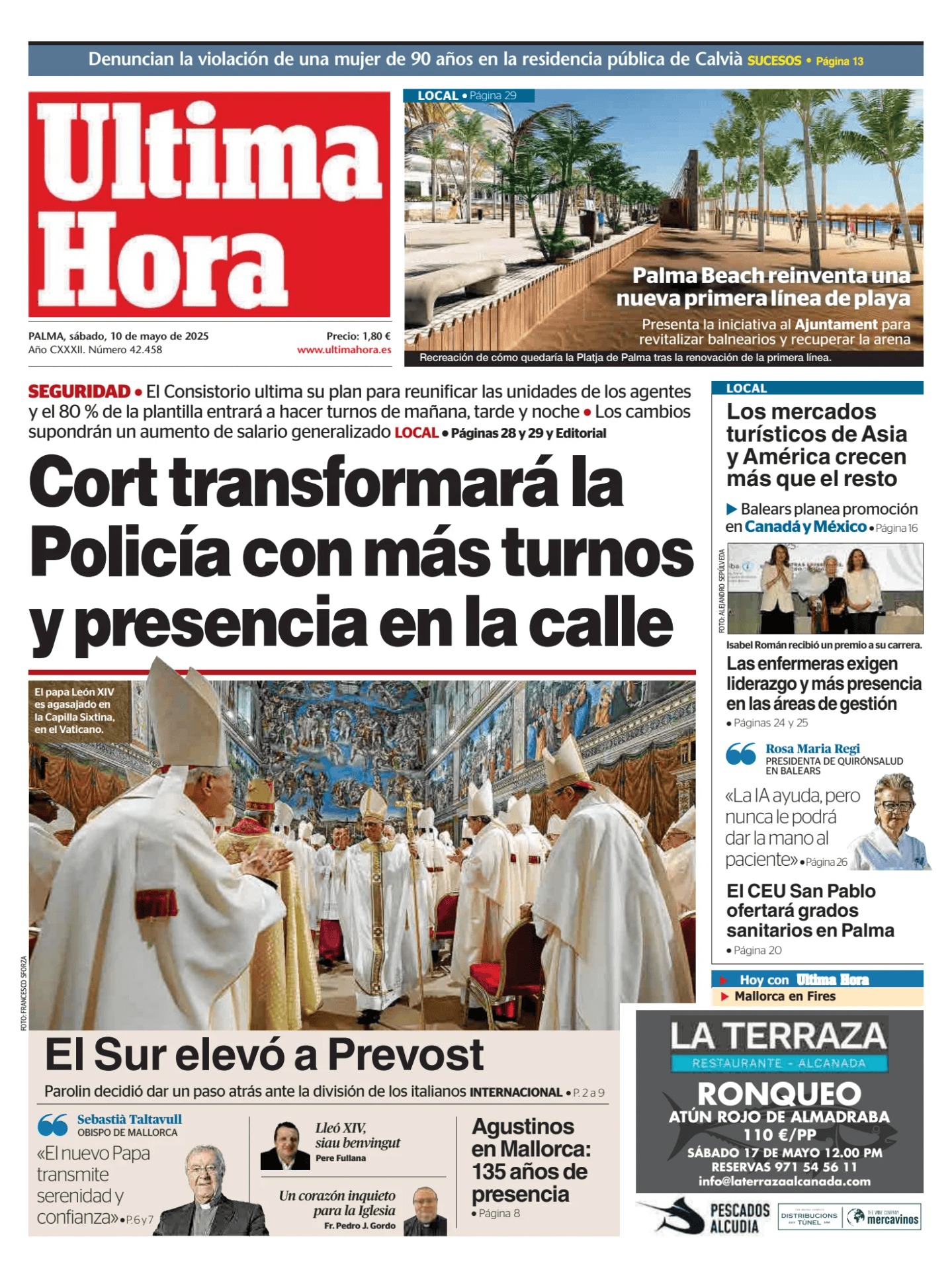 Prima-pagina-ultima-hora-oggi-edizione-di-oggi-20250510