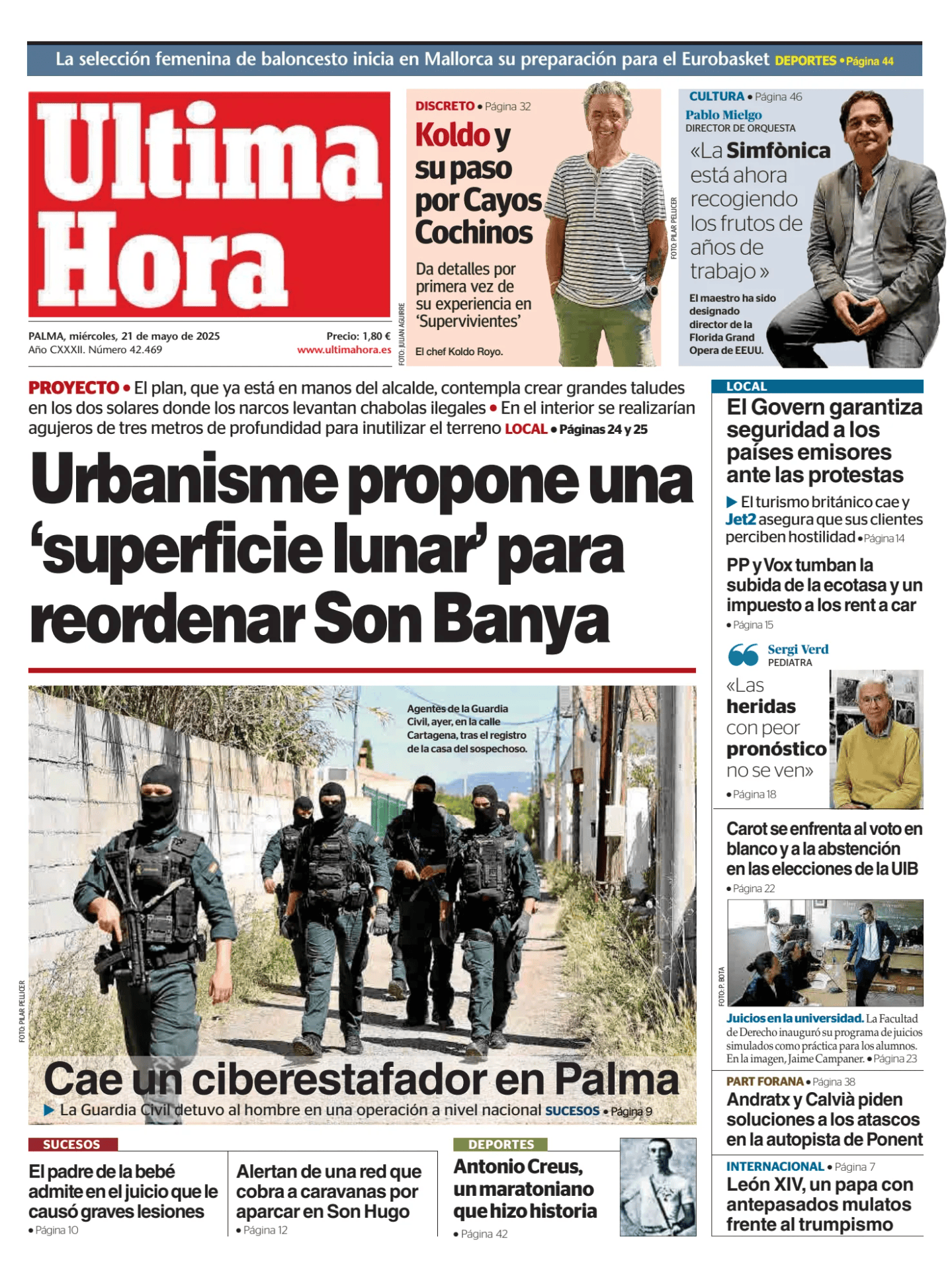 Prima-pagina-ultima-hora-oggi-edizione-di-oggi-20250521