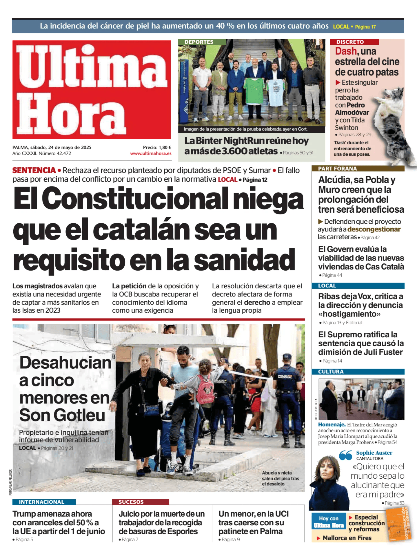 Prima-pagina-ultima-hora-oggi-edizione-di-oggi-20250524