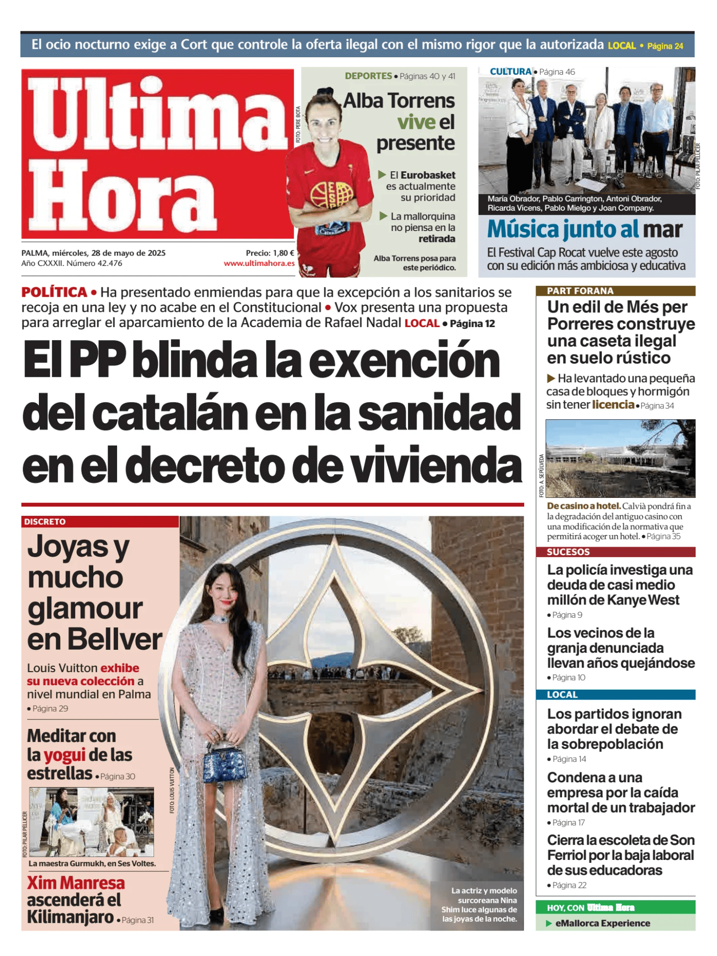 Prima-pagina-ultima-hora-oggi-edizione-di-oggi-20250528