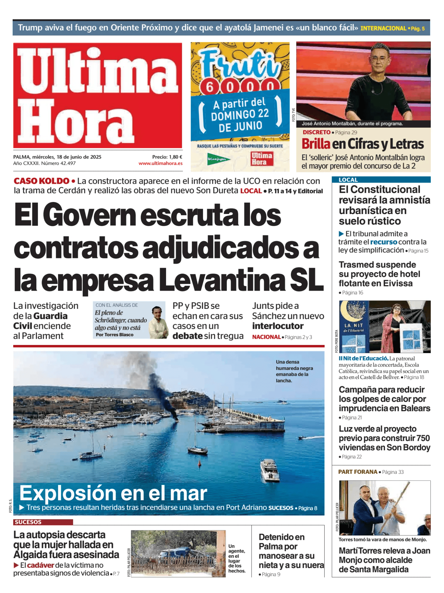 Prima-pagina-ultima-hora-oggi-edizione-di-oggi-20250618