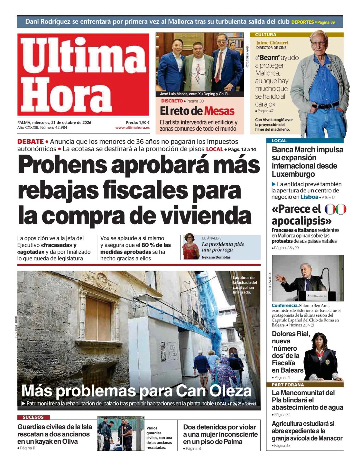 Prima-pagina-ultima-hora-oggi-edizione-di-oggi-20261021