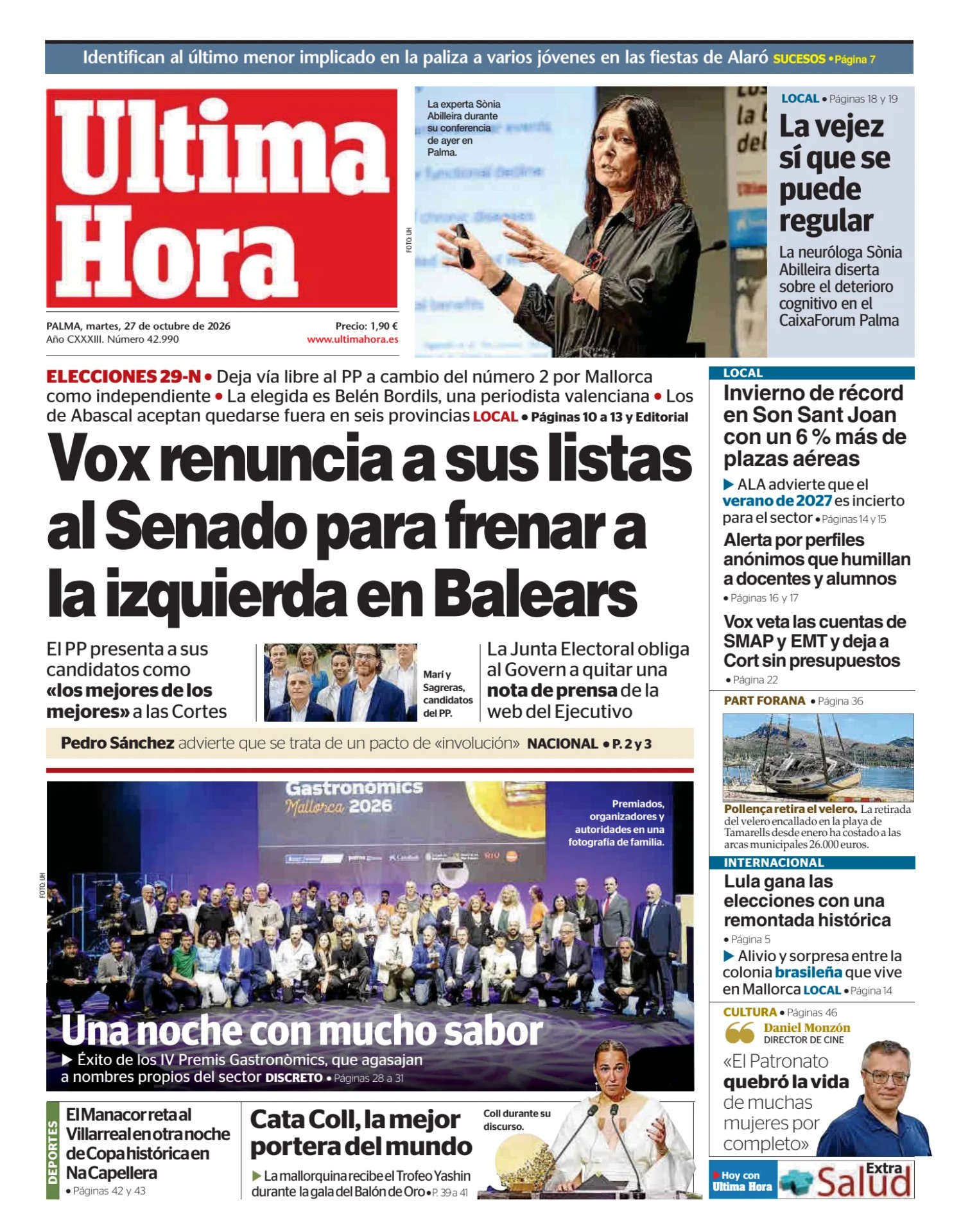 Prima-pagina-ultima-hora-oggi-edizione-di-oggi-20261027