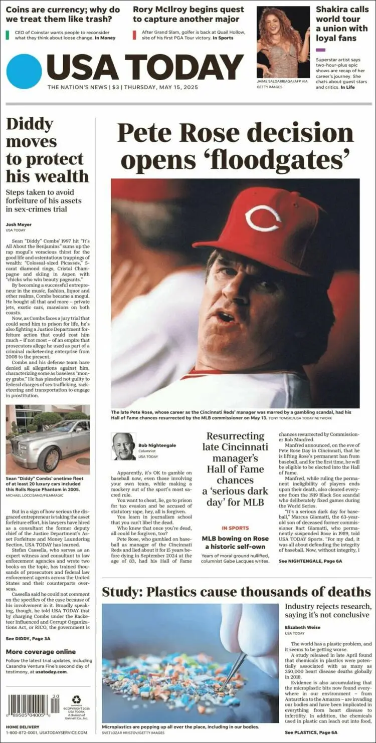 Prima-pagina-usa-today-edizione-di-oggi-2025-05-15