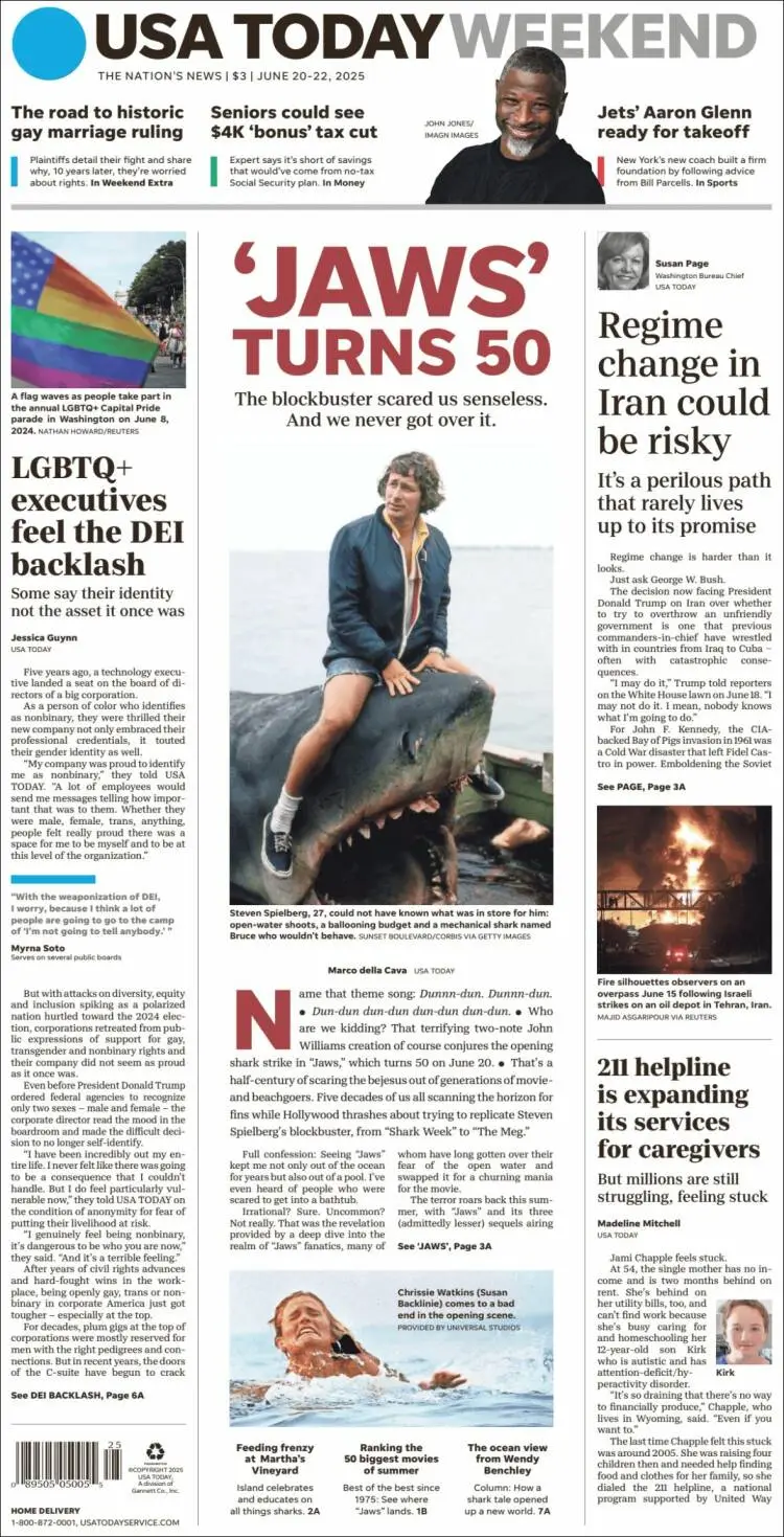 Prima-pagina-usa-today-edizione-di-oggi-2025-06-20