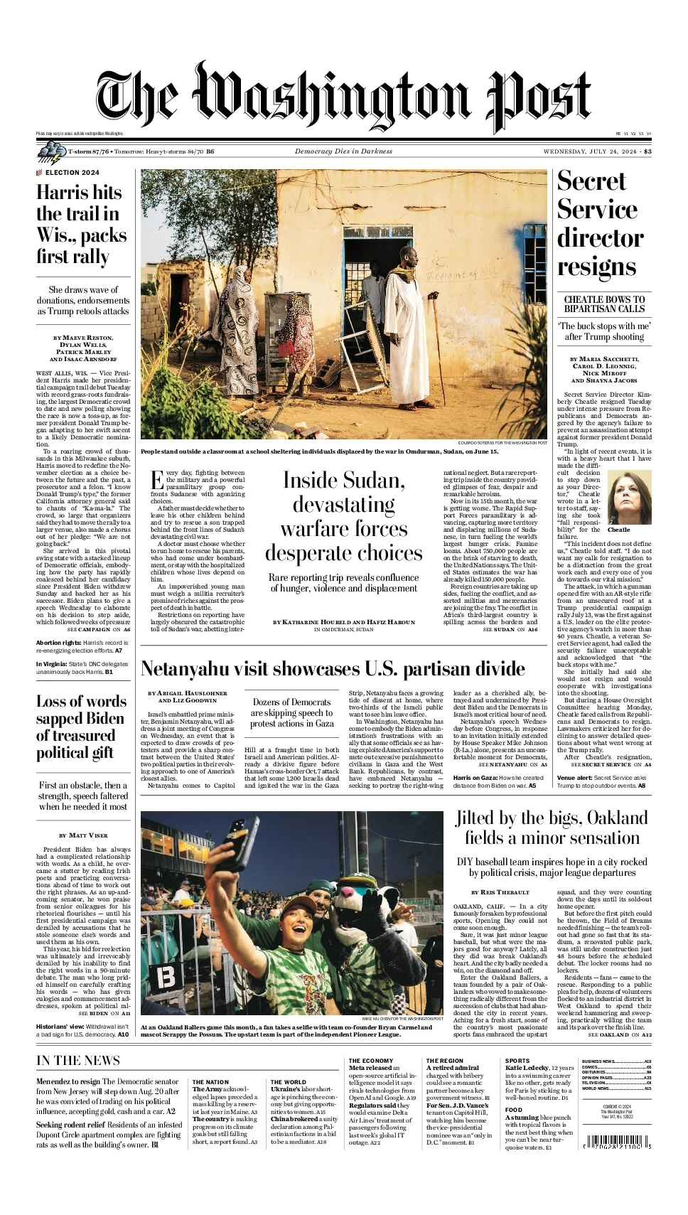 Prima-pagina-washington_post-edizione-di-oggi-24-07-2024