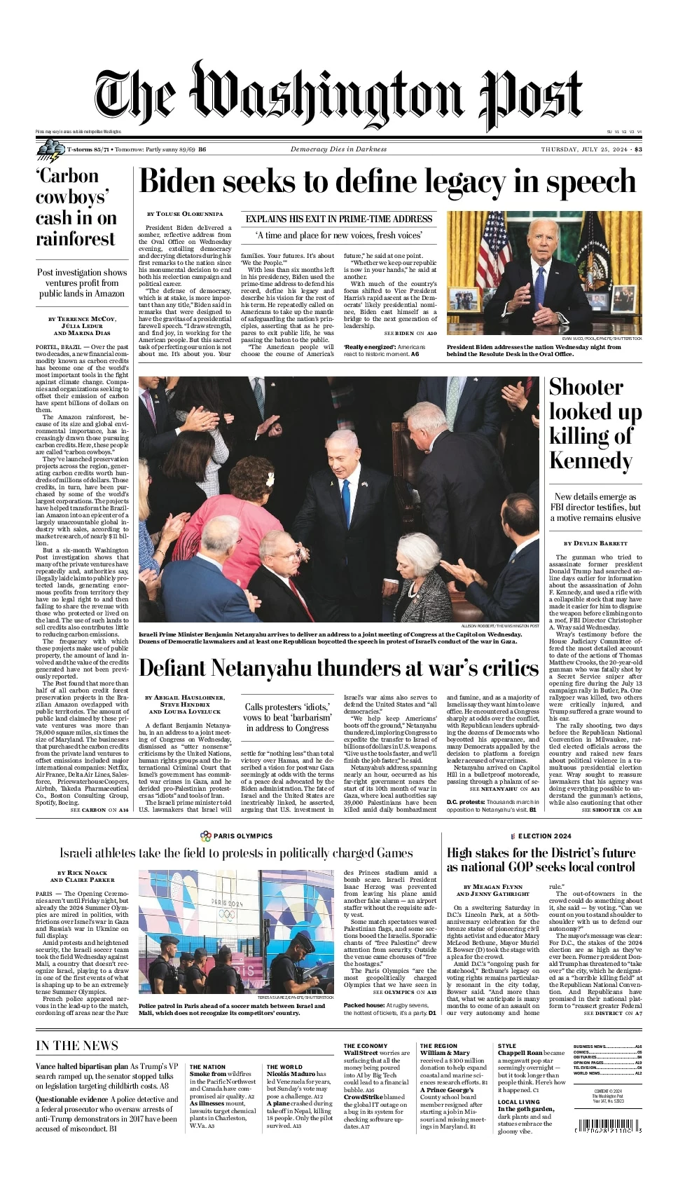 Prima-pagina-washington_post-edizione-di-oggi-25-07-2024