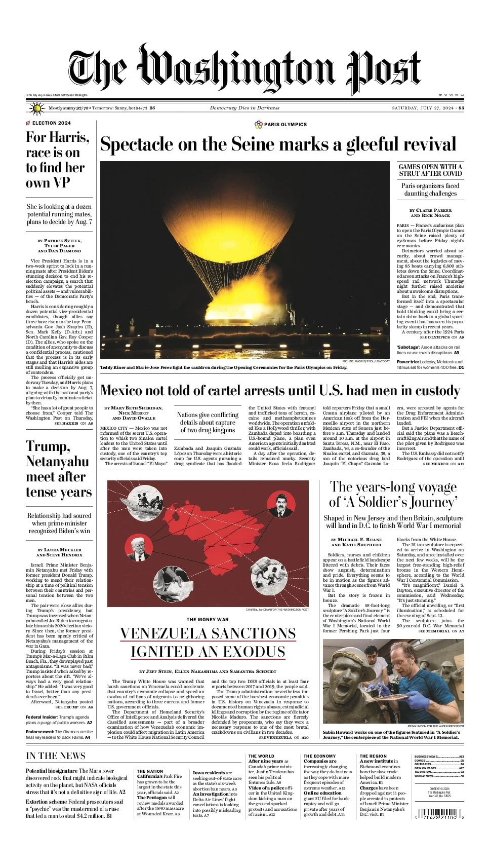 Prima-pagina-washington_post-edizione-di-oggi-27-07-2024