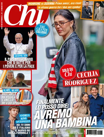 Prima-pagina-settimanale-chi-del-20-05-2025