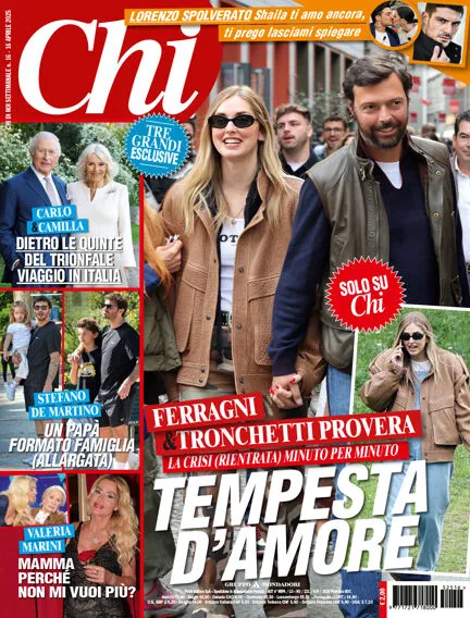 Prima-pagina-settimanale-chi-del-22-04-2025