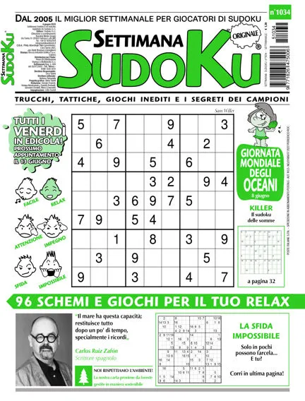 Prima-pagina-settimanale-settimana-sudoku-del-10-06-2025