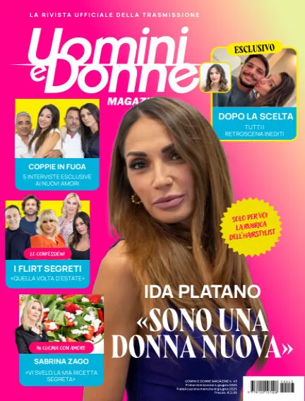Prima-pagina-settimanale-uomini-e-donne-magazine-del-10-06-2025