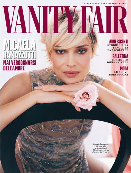 Prima-pagina-settimanale-vanity-fair-del-08-04-2025